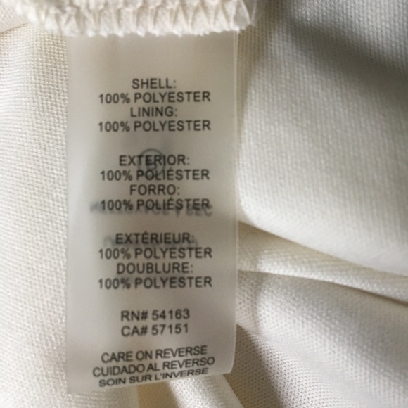 KARL LAGERFELD SHORT SLEEVE VNECK MIDI DRESS COLOR CREAM & PINK SIZE 8 NWT - Picture 3 of 9